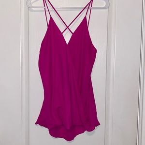 MAGENTA TANK TOP